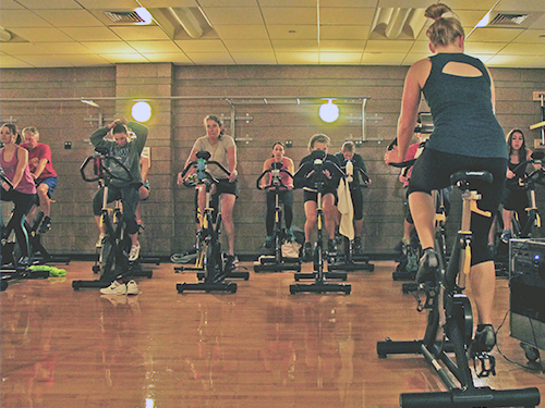 Cycling class